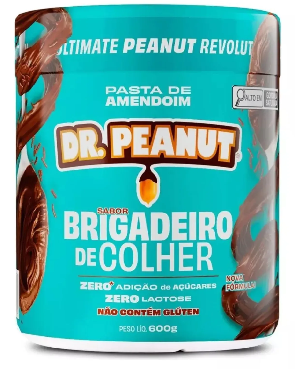 Pasta De Amendoim Gourmet 600g Brigadeiro De Colherdr. Peanut